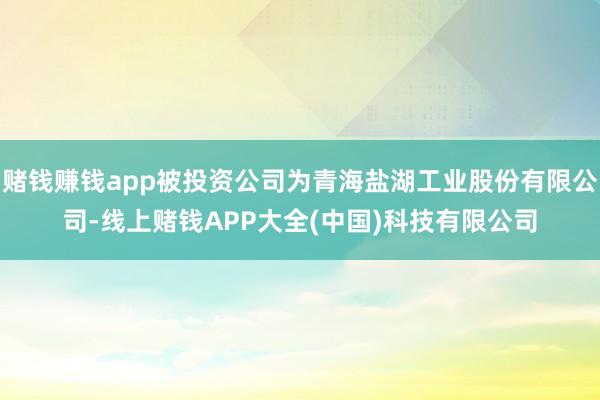 赌钱赚钱app被投资公司为青海盐湖工业股份有限公司-线上赌钱APP大全(中国)科技有限公司